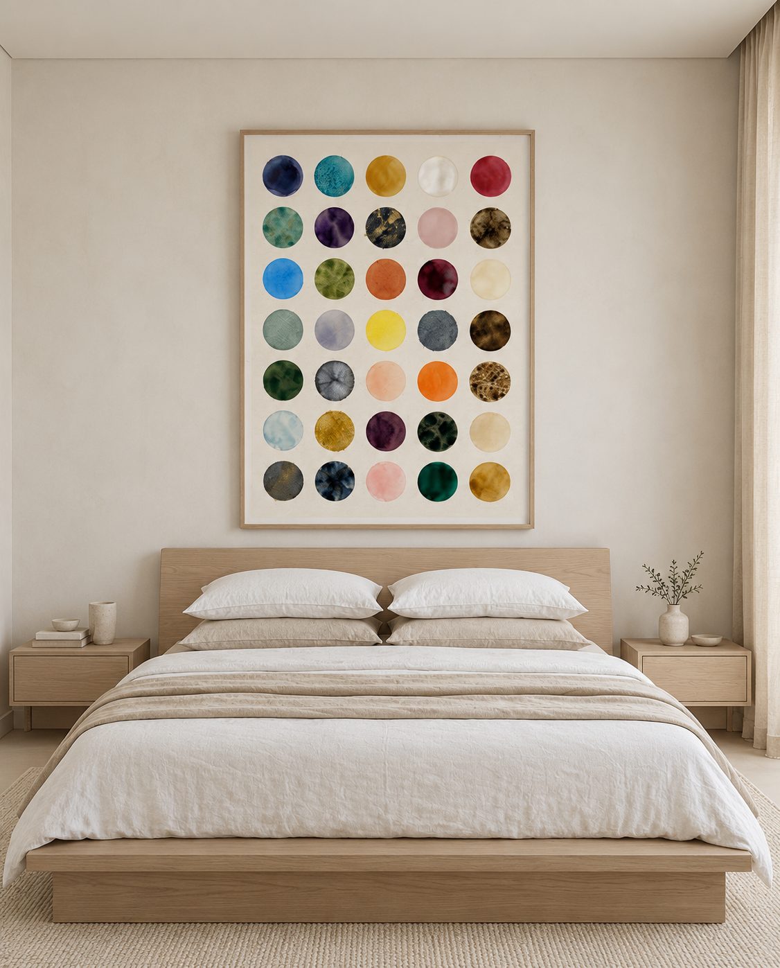 Colour Index shown in an interior