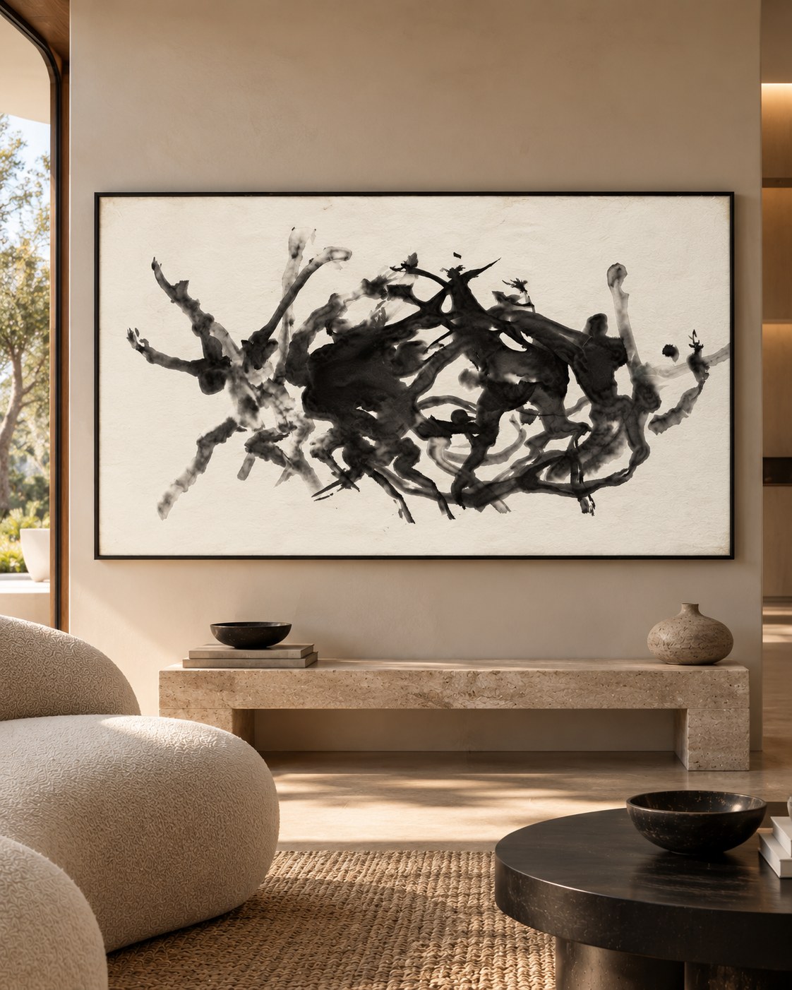 Black Bloom shown in an interior