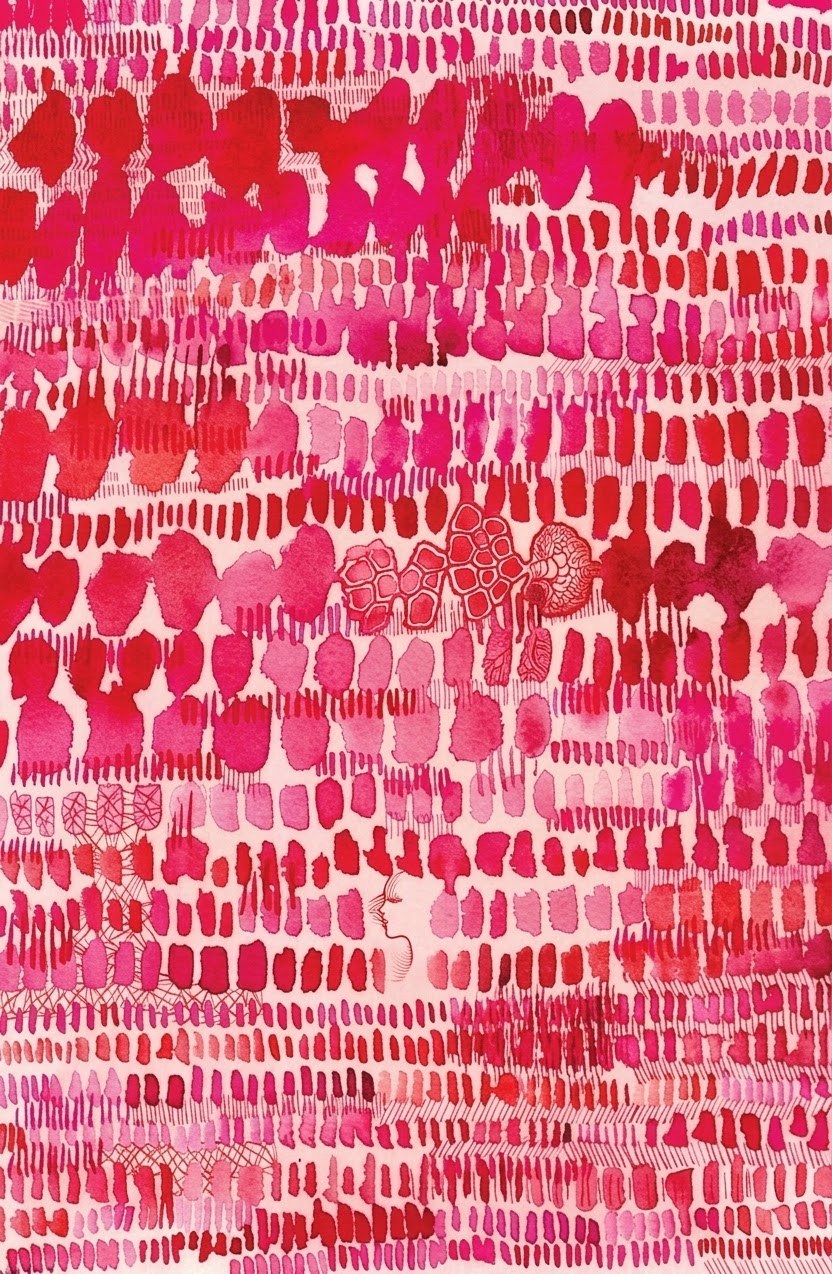 Rose Cadence — abstract artwork, Abstract