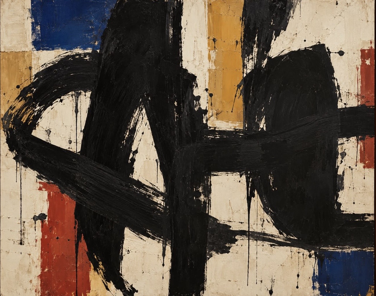 Black Passage — abstract artwork, Abstract
